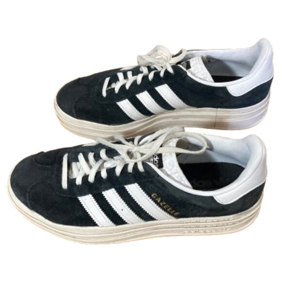 Adidas Women's Sneakers SALE! Gazelle Bold Suede Retro Triple Stacked, size 9 - Picture 2 of 9
